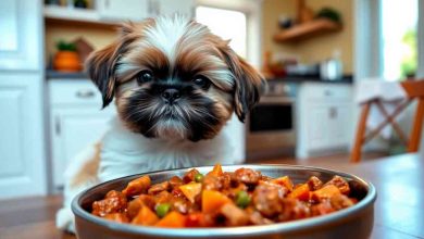 Wet Dog Food for Shih Tzu Puppies