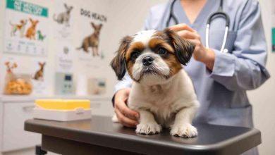 When to take shih tzu to vet