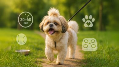 shih tzu exercise requirements