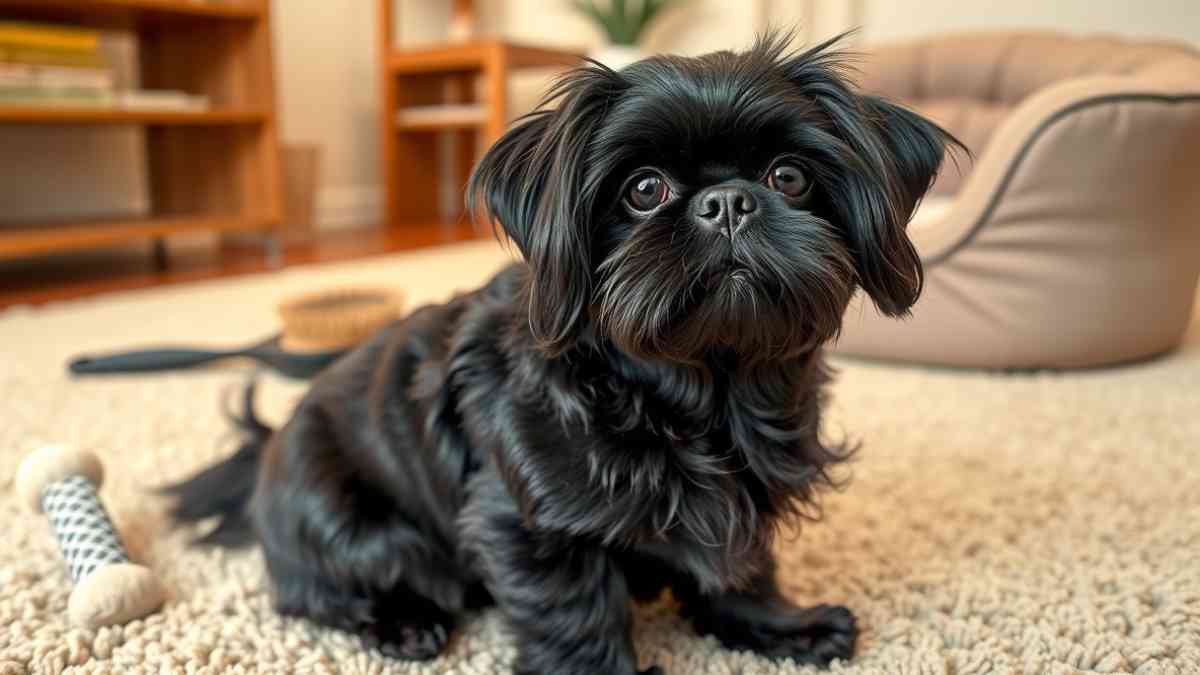 black shih tzu