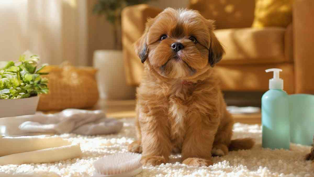 brown shih tzu
